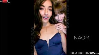 BLACKEDRAW long african penis-hungry besties Emily & Naomi have wild night 2