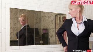 PORNO ACADEMIE - Mature Teacher Marina Beaulieu Is Addicted To Double Penetration - LETSDOEIT