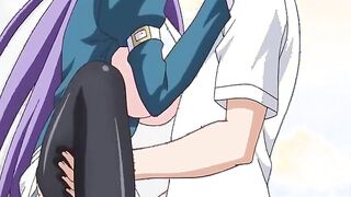 Hentai teen with massive tits getting fucked