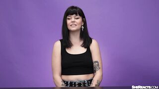 Watch me Wank With My Fleshlight – She Reacts