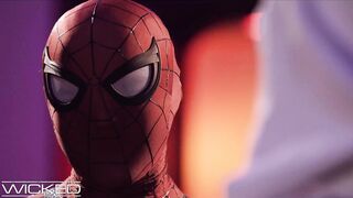 SPIDEYPOOL - Spiderman Eats And Fucks Gwen Stacy's Goddess Twat - Wicked