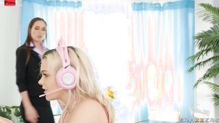 Wrecking My Gamer Women Wifey Film With Kimber Woods, Desiree Dulce - Brazzers Official