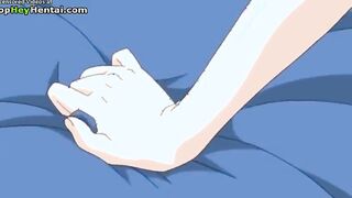 Hentai busty college girl getting fucked hard