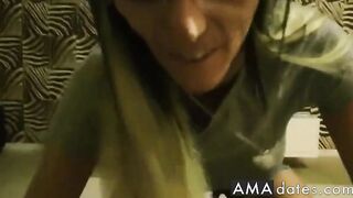German amateur big tits homemade facial