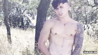 Country Solo Masturbation Of a Bae Fit Young Man