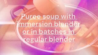 Butternut Squash & Apple Bisque