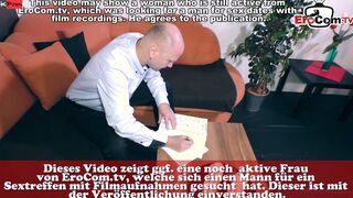 German Porn Casting - Boss fucks secretary after interview