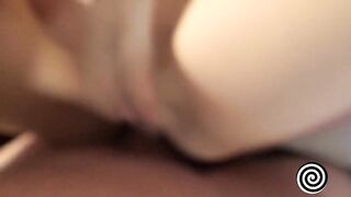 Fucked perfect body escort on the couch POV