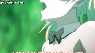 Hentai teen in stockings and uniform gets fucked