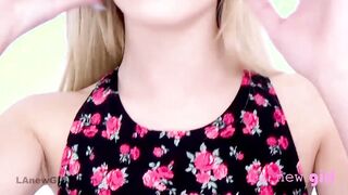 Blonde Bella knows how deep big cock must go