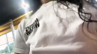 Girls flash natural boobs compilation