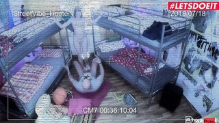 TURNED ON HOSTEL - Lucky Geeks Getting To Boned Geeky Women Stella Flex - LETSDOEIT