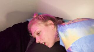 Pull my hair and pounded my butt daddy!