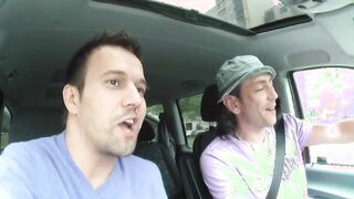 Porn Babe Huge Sexy Tits Threesome Sex In Garage