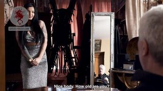 Lovey Dark Hair Pornstar is now Enslaved