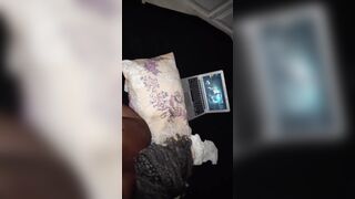 Mascular Domina rough fucks long booty black slave on her 18th birthday