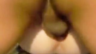 White twink stretched by BBC