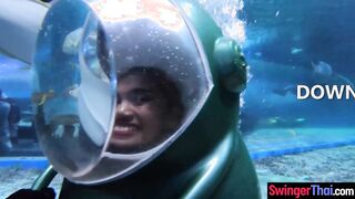 Thai amateur girlfriend aquaman blowjob
