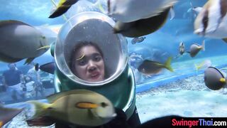 Thai amateur girlfriend aquaman blowjob