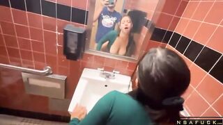 Creampie my Step Sister in whole Foods P
