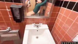 Creampie my Step Sister in whole Foods P