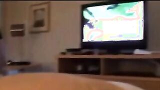 Hungry grandma banged by three bbc