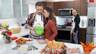 Double Stuffed Sex Tape With Cherie Deville, Kyle Mason, Zac Wild - Brazzers Official
