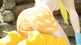 Winx - Bloom and Stella groaning vagina licking