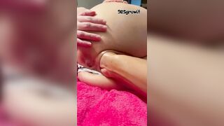 Beautiful Asshole on goddess Blonde Cougar Fisted Side Ways