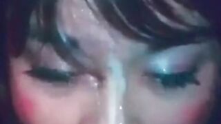Asian CD sucking cock