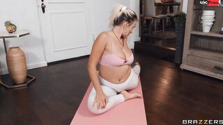 Downblouse Yoga 2 Sex Tape With Scott Nails, Indica Monroe - Brazzers Official