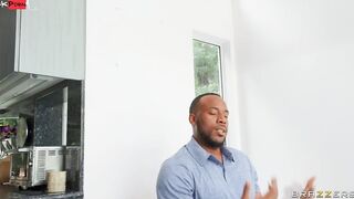 Gigantic Breasts Distraction Sex Tape With Jovan Jordan, Ebony Mystique - Brazzers Official