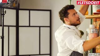 XXXSHADES - beauty Girls Francis Belle &Angel Rush Fucks Professional Chef - LETSDOEIT