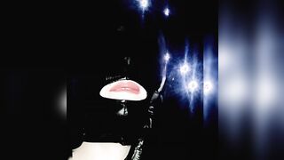 Hooded Gothic plays inside the dark and makes a mess