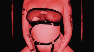 Hooded Gothic plays inside the dark and makes a mess