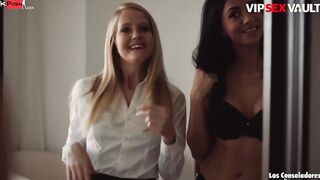 LOS CONSOLADORES - Julia De Lucia Got Herself A Well Deserved three Way - VIP SEX VAULT