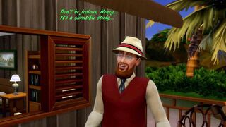 SIMS four: Tropical Beach Party