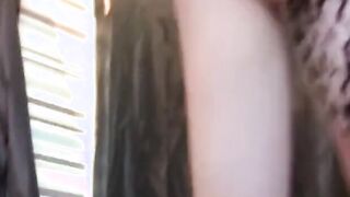 asian give BJ and tries on swimsuits