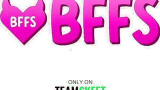 Soccer Girls Macy Meadows And Her Cutie Besties Seduce Ther New Trainer And Banged! Him Silly - BFFS
