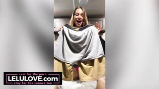 Sexy shows you her Thanksgiving adventures with tour of rental & sexual quick clips - Lelu Love