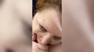 Bbw blows penis and gets screwed stunning