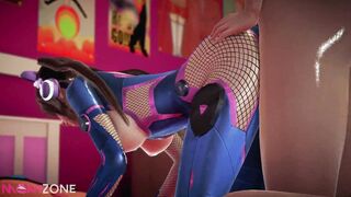 Extremely Adorable Teens D.va gets fuck - Overwatch Dva