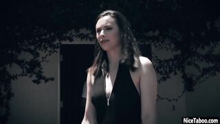 Filthy stepsis Casey Calvert sucks and fucks filthy stepbrother with