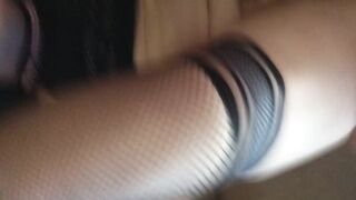 Grown man fucks stupid bitch inside the mouth and ass
