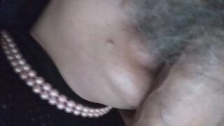 Grown man fucks stupid bitch inside the mouth and ass