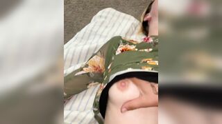 Tiny barely legal cream pie