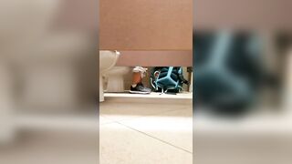 College Women(s) Use College Toilet