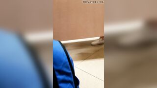 College Women(s) Use College Toilet