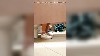 College Women(s) Use College Toilet