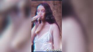 Sabrina Claudio showing off for her career booty clips